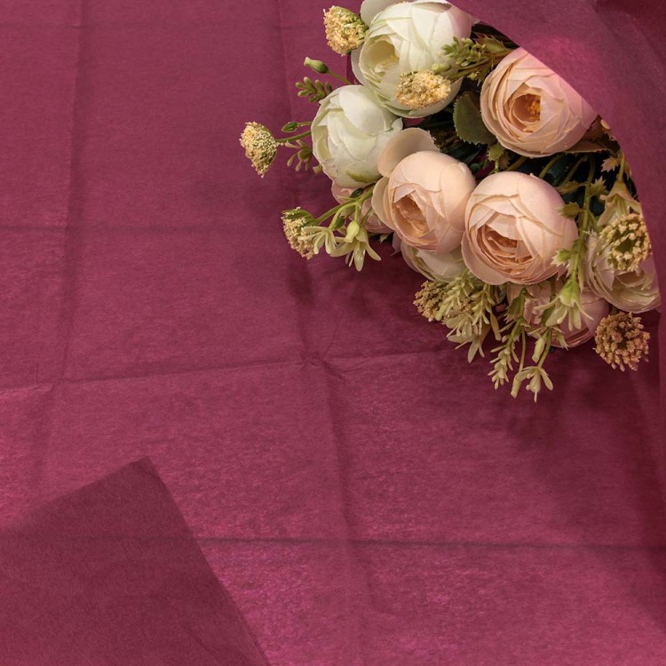 000100/14 Бумага в листах "Тишью" 50*66 (10 шт.) Винный 1/250 000100/14 Бумага в листах "Тишью" 50*66 (10 шт.) Винный 1/250