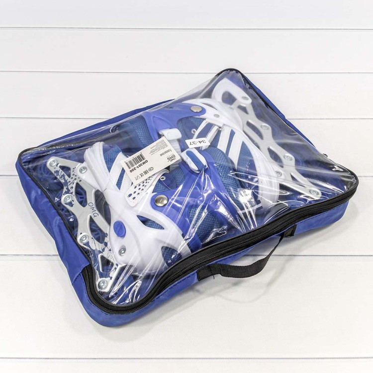 000301-200 Роликовые коньки M (34-37) со светящимися колесами (ассортимент) 1/6