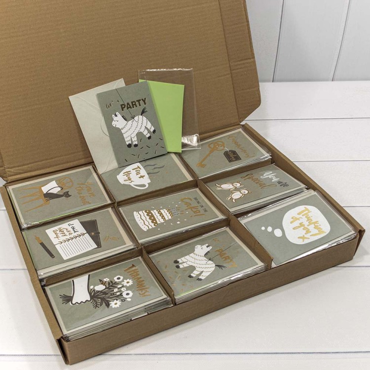 1114/4 Открытки Набор в коробке (микс 9) 8,7*12,5 1/180 1/2520