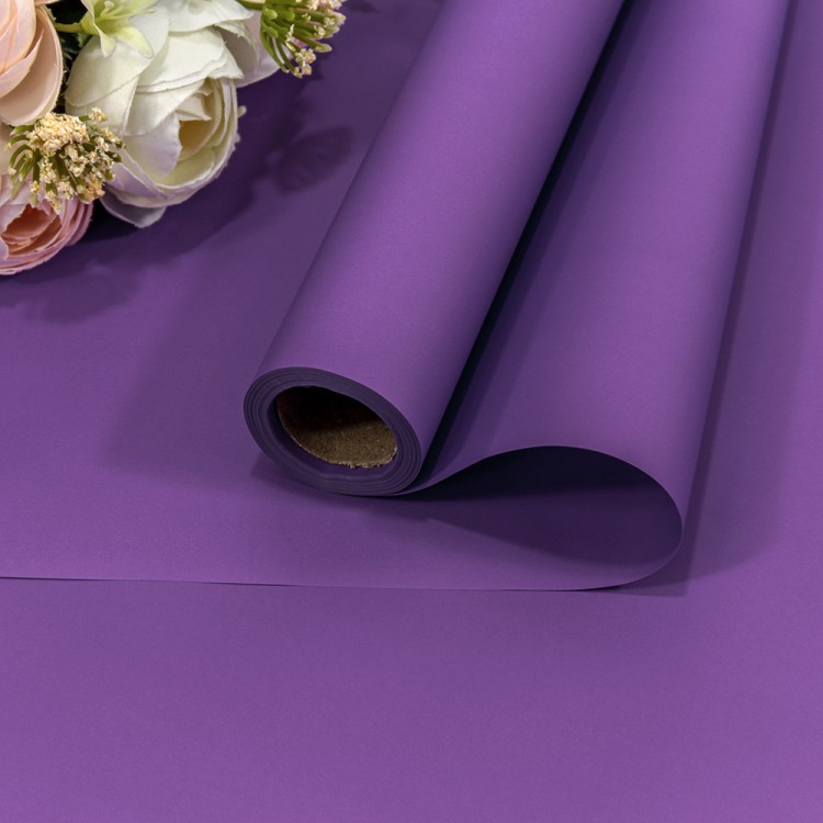 1638/7441 Плёнка 0,58*10м матовая "Корейская" 65мкм Фиолетовый 1/30 1638/7441 Плёнка 0,58*10м матовая "Корейская" 65мкм Фиолетовый 1/30