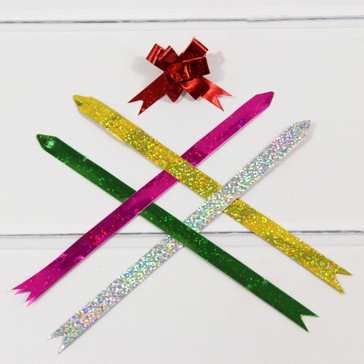 000526-16 Бант-бабочка 1,6*35 см Голография (ассортимент) 1/200 1/50 упак.