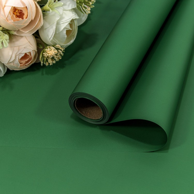 1638/2259 Плёнка 0,58*10м матовая "Корейская" 65мкм Зелёный 1/30 1638/2259 Плёнка 0,58*10м матовая "Корейская" 65мкм Зелёный 1/30