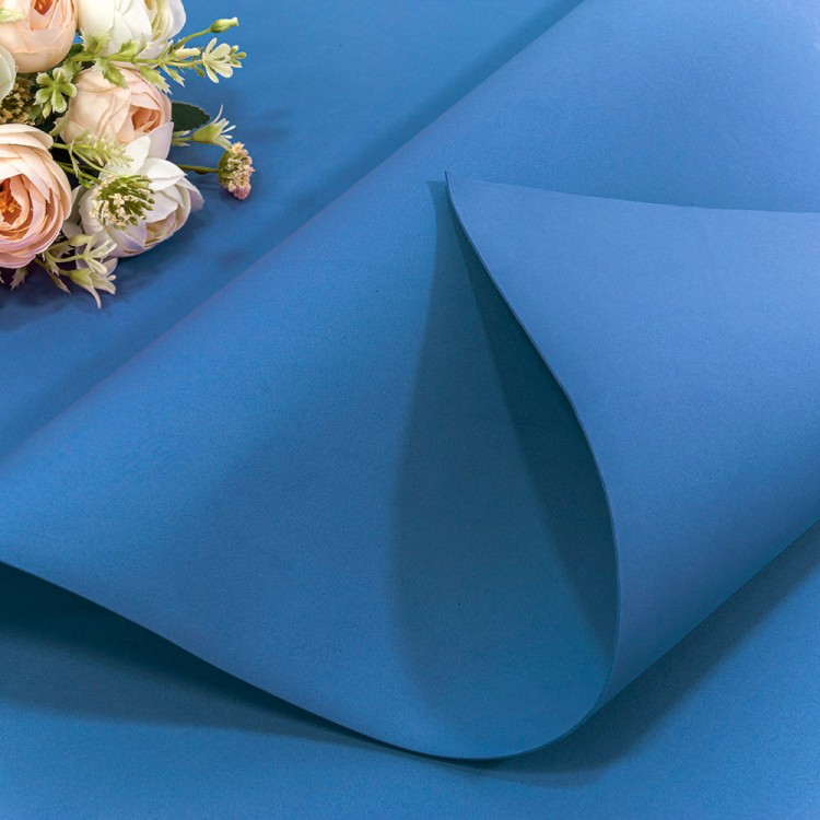 2020/36 Фоамиран в листах 1мм 70*60 (10 шт.) Синий 1/25