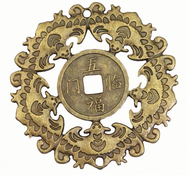 888997-13 Монета "5 летучих мышей" d=61 мм 888997-13 Монета "5 летучих мышей" d=61 мм