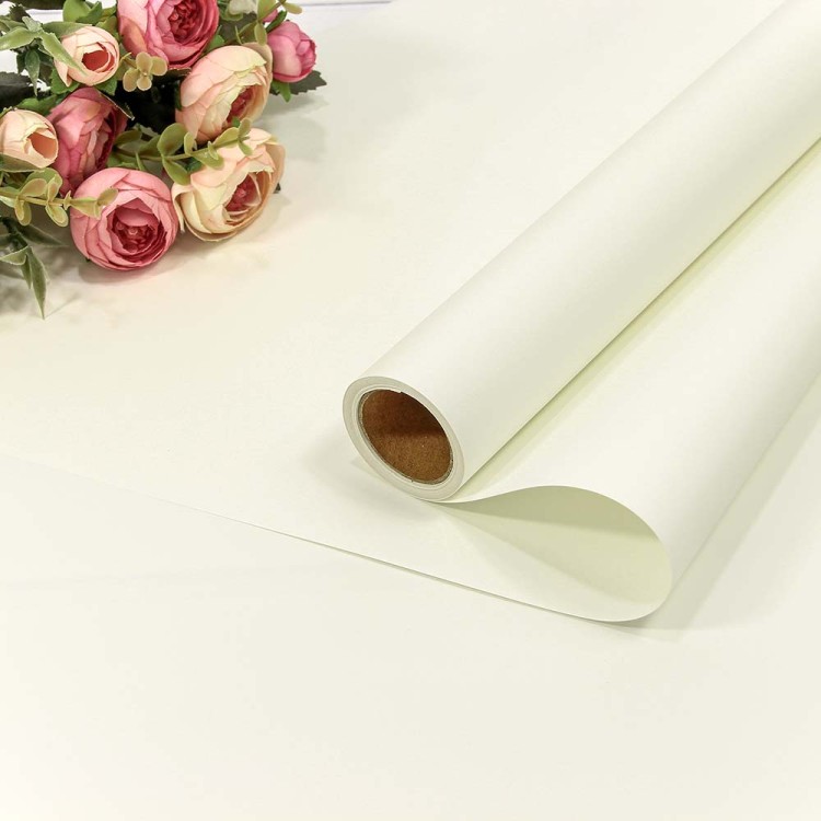 1638/2 Плёнка 0,58*10м матовая "Корейская" 65мкм Белый 1/30 1638/2 Плёнка 0,58*10м матовая "Корейская" 65мкм Белый 1/30