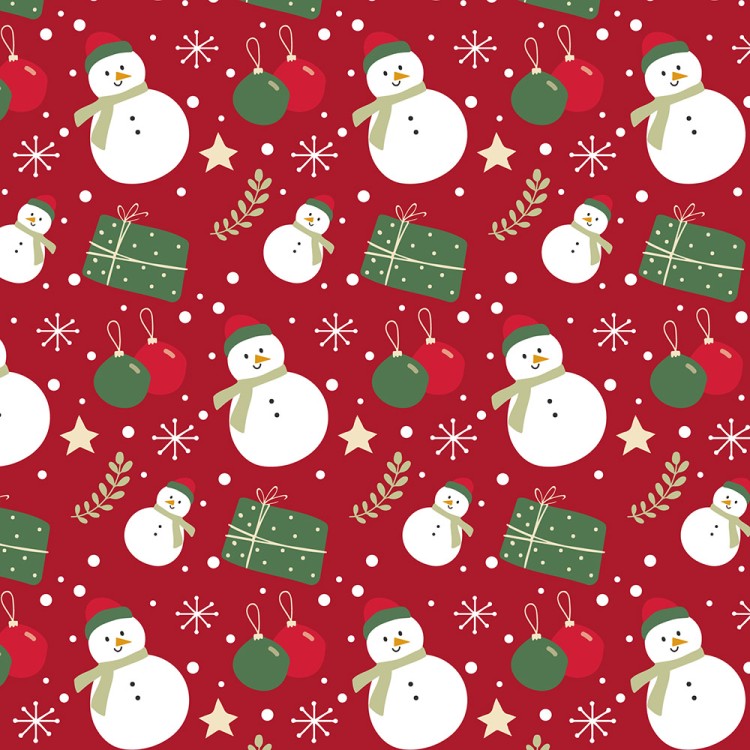 000402/39 Бумага в листах 70*100 ±5% (10 шт.) 80г "С Новым годом"-04 1/24