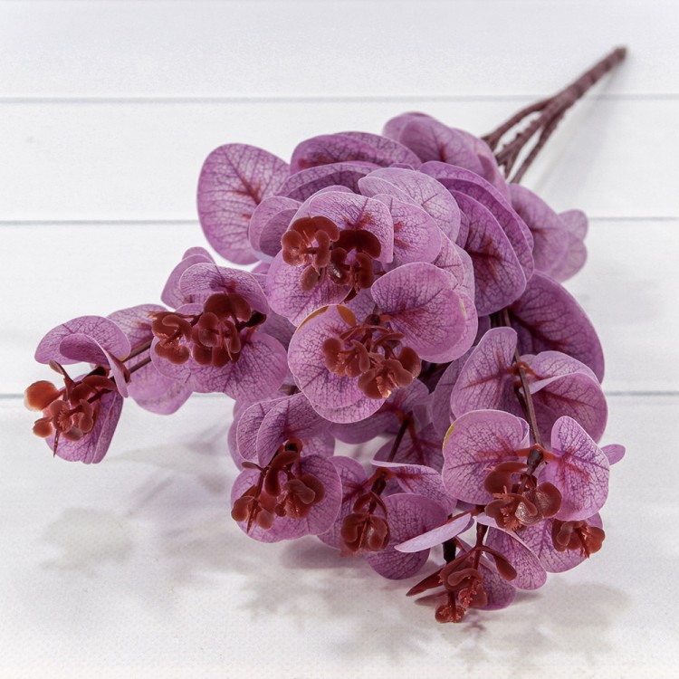 211-01-01 Искусственная зелень Эвкалипт 45см Сиреневый 1/1