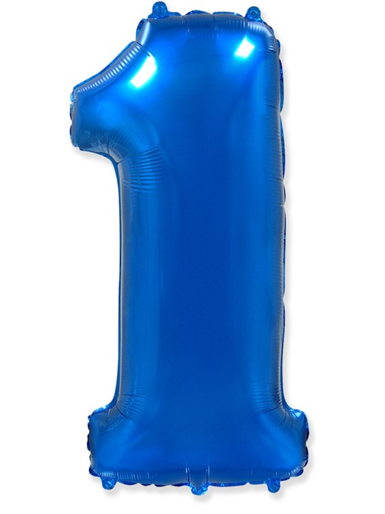 1207-3072 ЦИФРА 1 40" Blue
