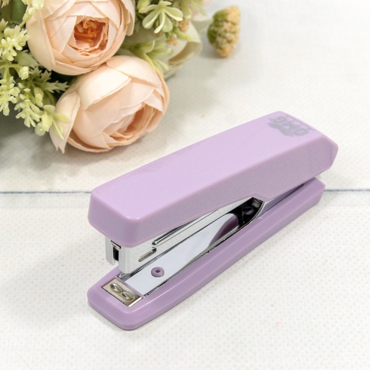 0002014/3 Степлер 11*4,5*2,5 Сиреневый 1/24 1/240