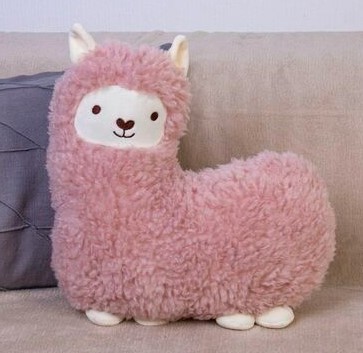 DL104001611P Мягкая игрушка Альпака размер 40см Розовый DL104001611P Мягкая игрушка Альпака размер 40см Розовый