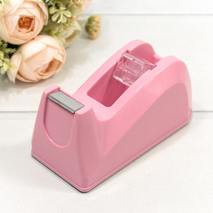0002015/2 Диспенсер для скотча 11,8*5,5*6 Розовый 1/48