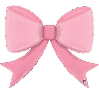 1207-6271 Шар фигура Бант розовый 104см 1207-6271 Шар фигура Бант розовый 104см