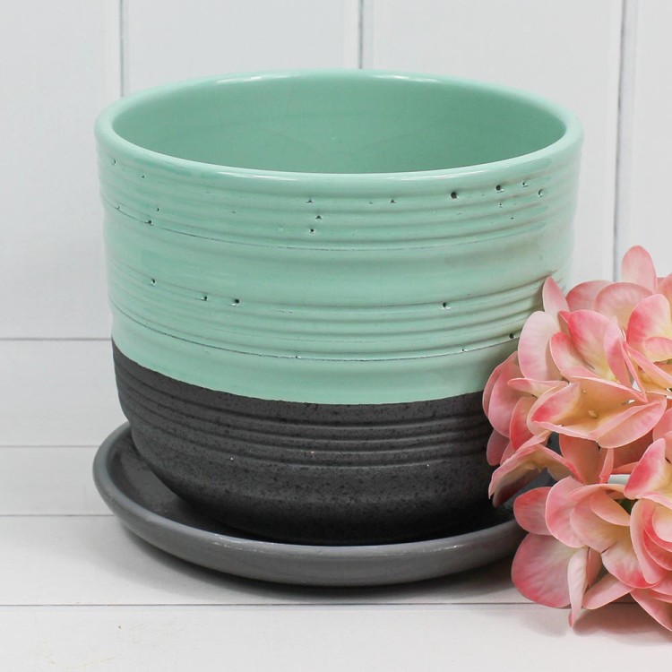 КС-Бук2-230-23 Лагуна бирюзовый бук №2 H-13см D-15,5см