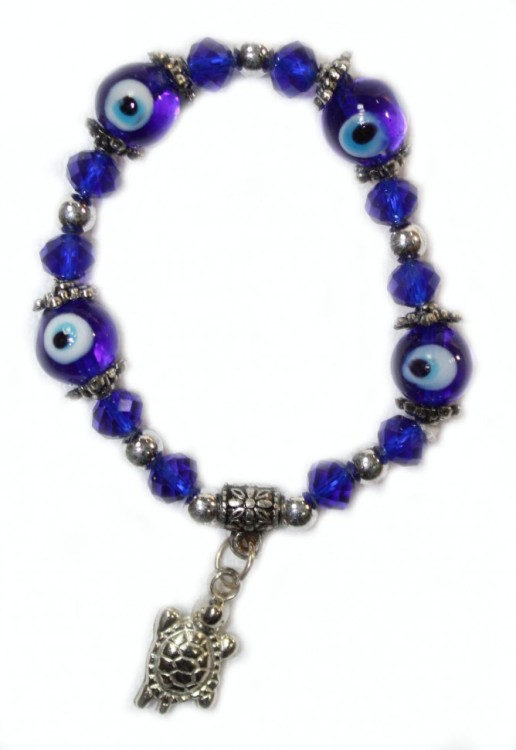 200135 Браслет с подвеской черепаха 65 мм