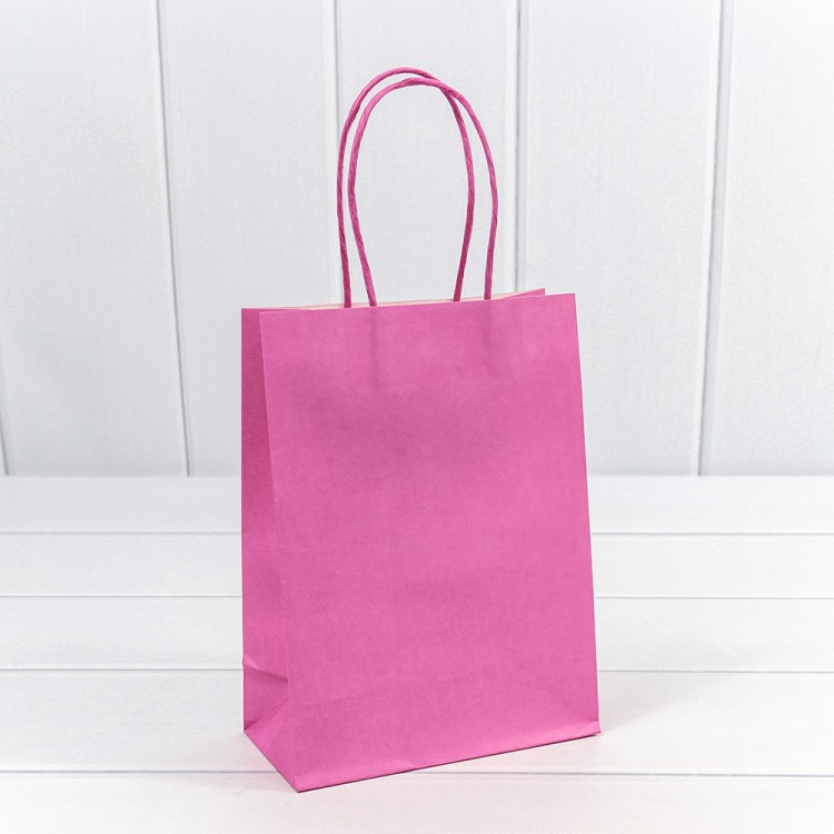 214E/232 Пакет подарочный Крафт Лиловый 16*22*8 120г 1/20 1/180