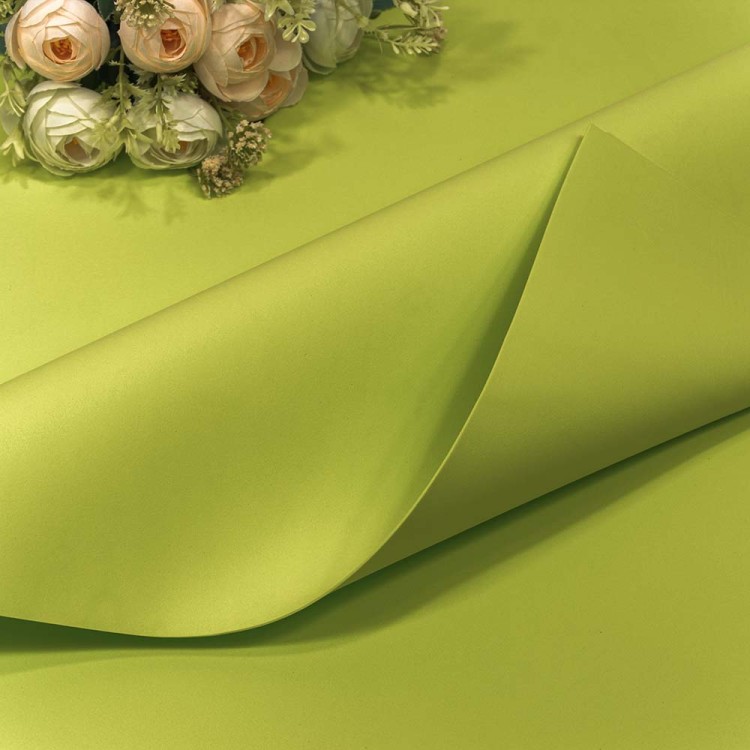 2020/15 Фоамиран в листах 1мм 70*60 (10 шт.) Жёлто-зелёный 1/25 