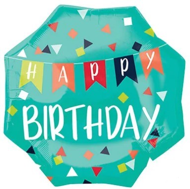 1207-3597 Шар фигура HB Треугольники разноцветные 1207-3597 Шар фигура HB Треугольники разноцветные