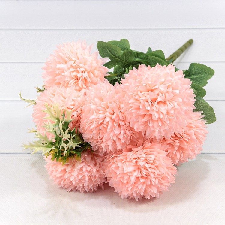 303-08-045/02 Искусственные цветы Хризантема 45 см 8 цветов Пудровый 1/1 303-08-045/02 Искусственные цветы Хризантема 45 см 8 цветов Пудровый 1/1