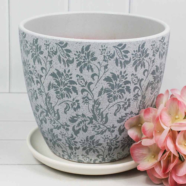 КС-К3-22-04 Гобелен голубой крокус №3 H-15см D-17,5см