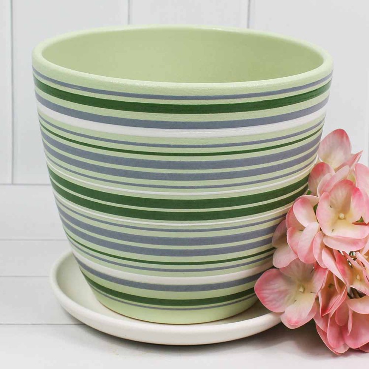 КС-К3-33-01 Саксония зеленый крокус №3 H-15см D-17,5см