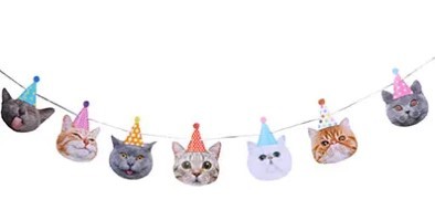 1505-1757 Гирлянда Котики фотографичные, 250 см 1505-1757 Гирлянда Котики фотографичные, 250 см