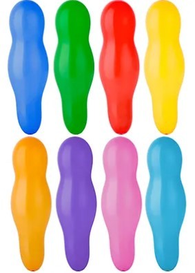 1106-0021 Шар фигура Кукла 100шт