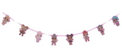 1505-1750 Гирлянда Куклы ЛОЛ, 230 см 1505-1750 Гирлянда Куклы ЛОЛ, 230 см