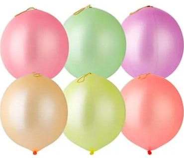 1104-0005 Шары 45см Панч-болл неон 25шт