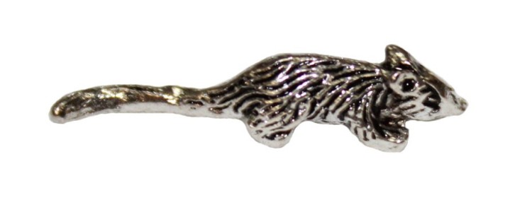 L003S Мышка кошельковая под серебро 23 мм