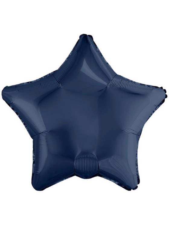 2226214 AU Звезда 214 Сапфир 19"/50см шар фольга 1/1