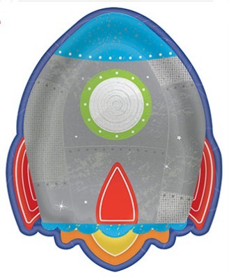1502-4813 Тарелка фигур Космос Ракета 19см 8шт/А 1502-4813 Тарелка фигур Космос Ракета 19см 8шт/А