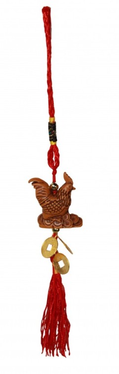 918103 Петух с монетками 23х3х1 см