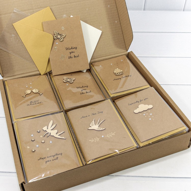 2203 Открытки Набор (микс 2203) 13,5*9,5 1/90 1/14