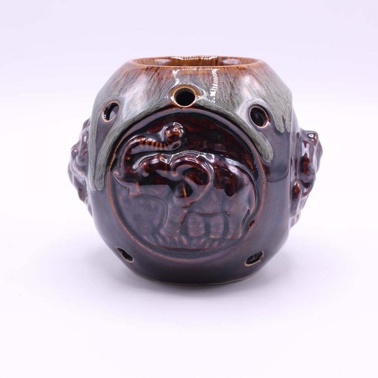 R5-3 Аромалампа 10*12 см с изображением слона, черная R5-3 Аромалампа 10*12 см с изображением слона, черная