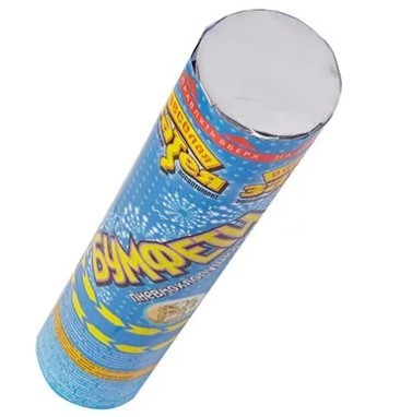 1501-4957 Хлопушка Бумфети 20см серпантин золото