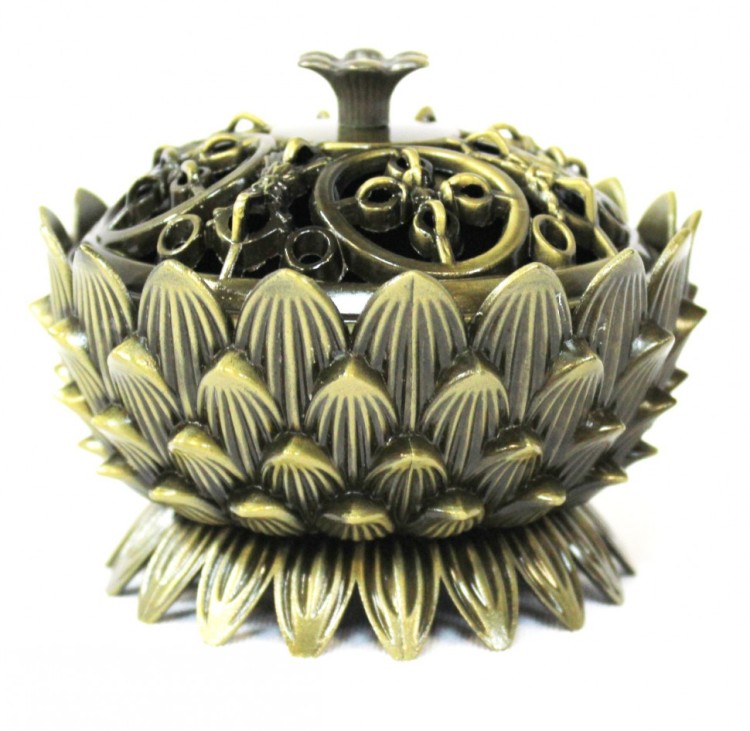 BR2А Бронзовая чаша для благовоний 95 мм