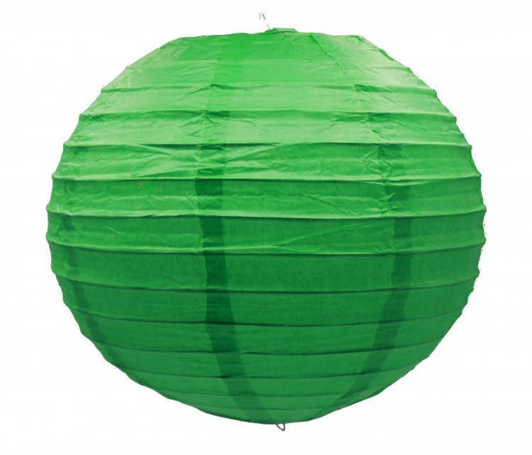 FX-20Н Фонарик бумажный (зелёный) d=20 см FX-20Н Фонарик бумажный (зелёный) d=20 см