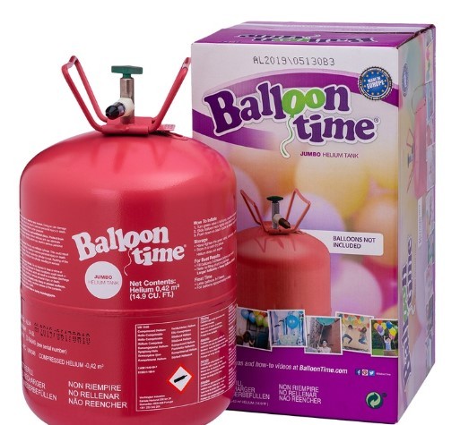 1301-0540 Гелий в портативном баллоне 14л на 50 шаров 1301-0540 Гелий в портативном баллоне 14л на 50 шаров