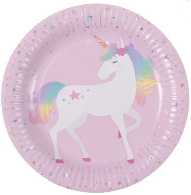 1502-6569 Тарелка Единорог дивный 23см 6шт/G 1502-6569 Тарелка Единорог дивный 23см 6шт/G