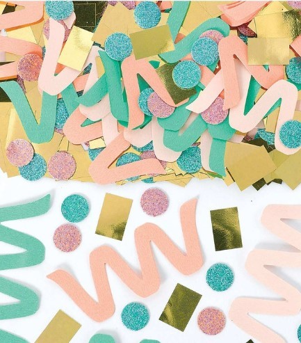 1501-6652 Конфетти пастель микс 42гр/А 1501-6652 Конфетти пастель микс 42гр/А