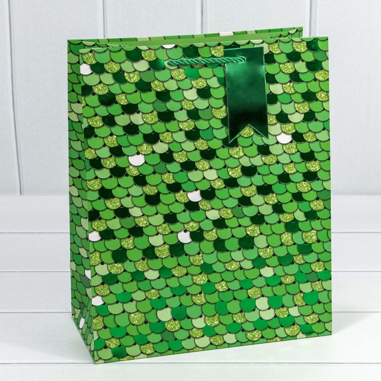 000208C Пакет подарочный с тиснением "Кружочки" (микс) 26*32*13 210г 1/20 1/240