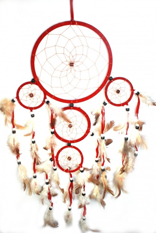 LA7 Ловцы снов (пять колец) 540 мм цвета в ассортименте