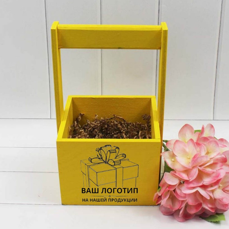 Ящик для декора с Ручкой (от 100 шт.)