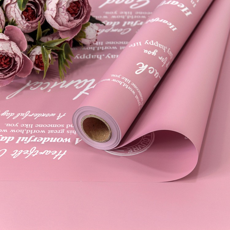 1601/686 Плёнка 0,58*10м матовая с печатью 65мкм Тусклый пурпурный 1/30 1601/686 Плёнка 0,58*10м матовая с печатью 65мкм Тусклый пурпурный 1/30