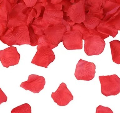 1501-1361 Хлопушка Бумфети Лепестки роз Бордо