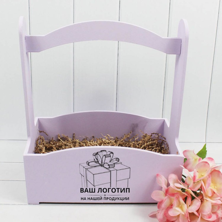 Ящик для декора с Ручкой (от 100 шт.)