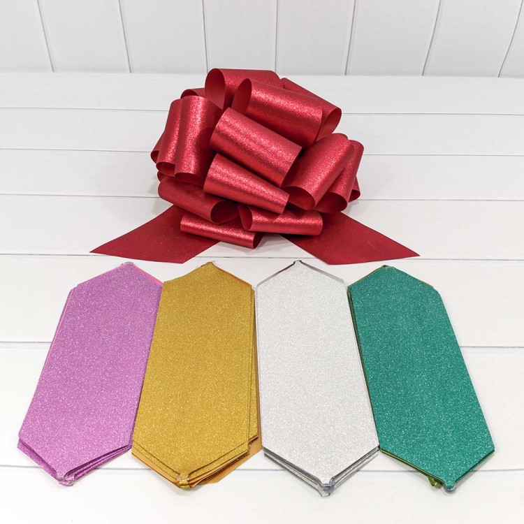 000523-100 Бант-шар 10 см "Блеск" (микс) 1/20 1/400