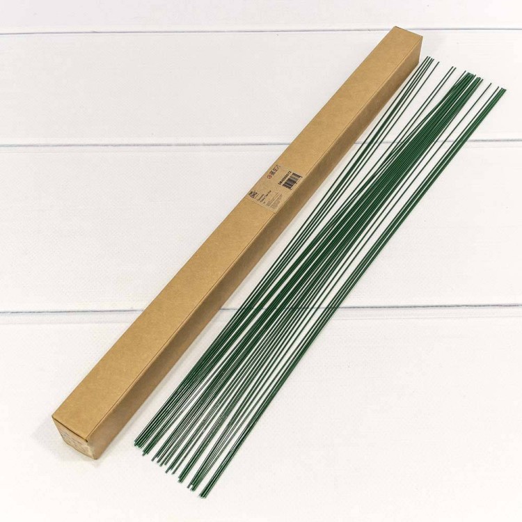 420060/16 Проволока 1,6мм*40см Зелёный 1кг 1/15