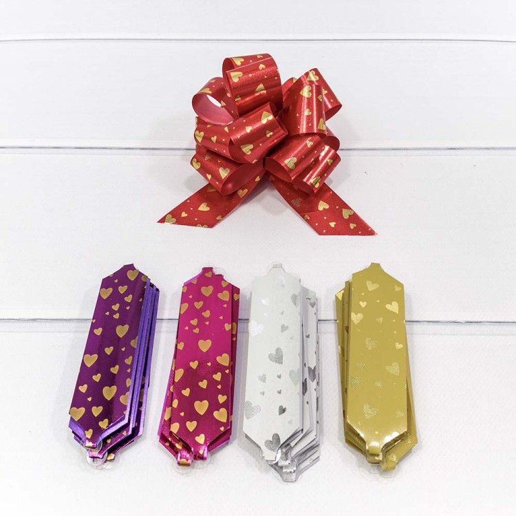 000534-30 Бант-шар 3 см "Сердечки" 1/50 1/1500