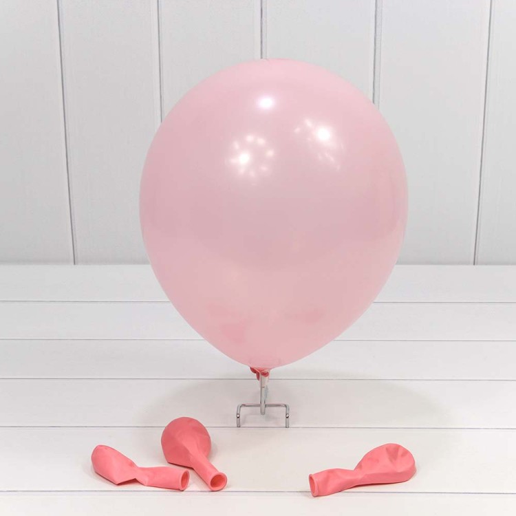 12300/4 Шарики воздушные из латекса "Пастель" 12"/30см (100 шт.) 2,8г Тёмно-розовый 1/50